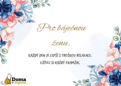 Přání pro báječnou ženu