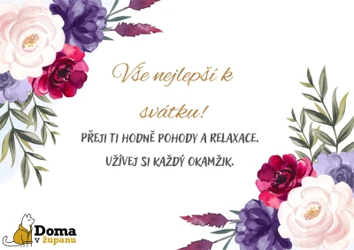 Přání k svátku pro ženu
