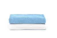 Sada Light Blue: župan s kapucí + pánský saunový kilt + osuška